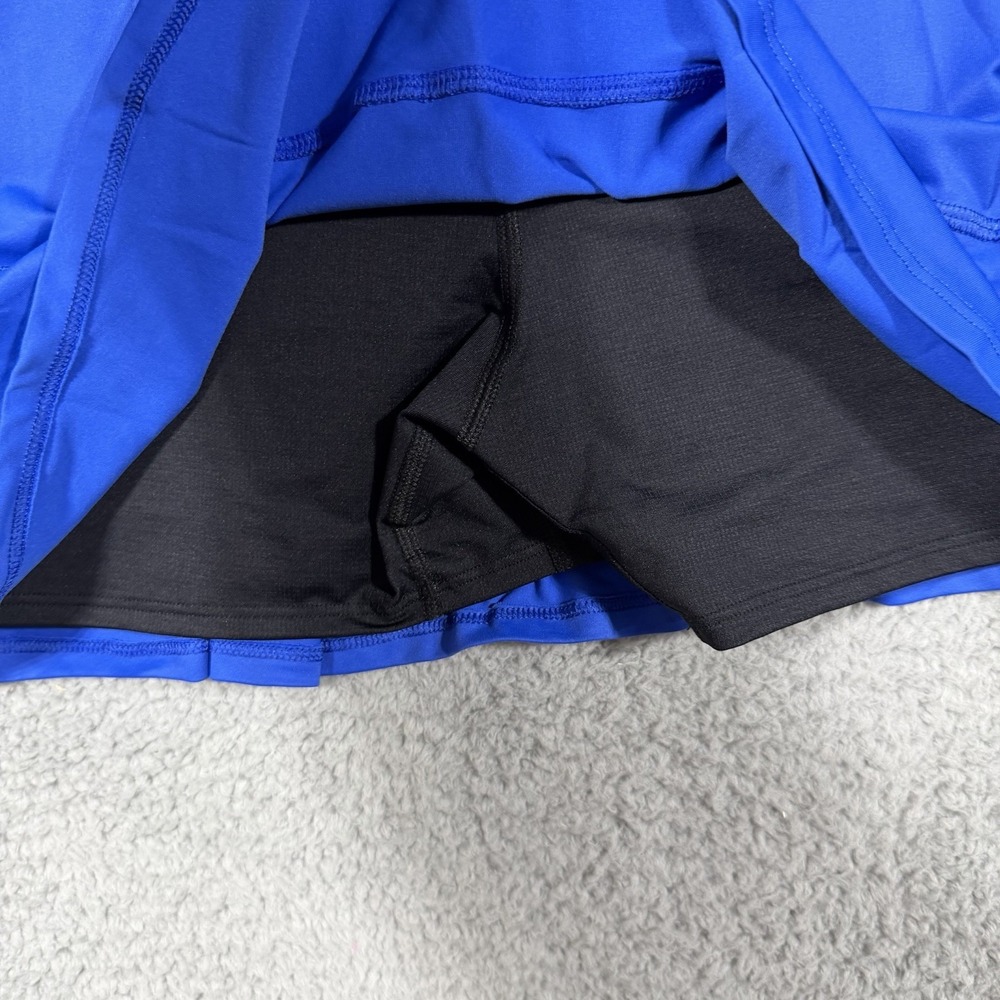 Dona Jo Skort Womens Small Royal Blue Ruffle Tennis Golf Athletic Skirt - Picture 7 of 7